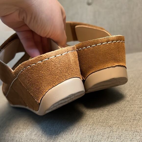 David Tate Laurel size 9 wide wedge sandal - Picture 5 of 9